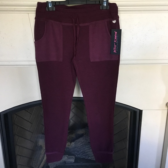 BETSY JOHNSON DIVINWINE SKINNY SWEATPANT NWT - Picture 6 of 8